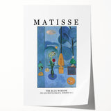 Extra large rolled print featuring Henri Matisse-style floral design in vibrant colors.