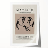 Extra large rolled print of Henri Matisse's floral design in vibrant colors.