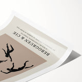 Extra large wall art featuring line art flowers in black on a white background, ideal for large living room wall decor.