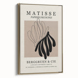 Framed canvas of a colorful Henri Matisse landscape painting in a vintage style.