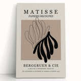 Black and white abstract print on stretched canvas, featuring dynamic shapes, ideal for kitchen wall art or bedroom ambiance.