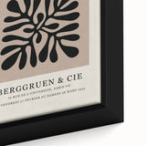 Extra large framed canvas featuring a textured, colorful abstract design on a black background.