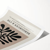 Extra large wall art featuring line art flowers in black on white canvas, ideal for large living room wall decor.