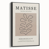 Black and white landscape art painting on framed canvas, featuring a vintage poster style, ideal for bedroom decor.