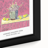 Extra large framed canvas featuring a textured, colorful abstract design by Henri Matisse, ideal for living room decor.