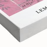 Large art featuring a black and white landscape painting on stretched canvas, ideal for bedroom wall decor.