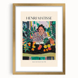 Textured abstract art print of dynamic shapes in muted colors on a framed canvas, suitable for bedroom art.