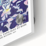 Large abstract wall art print by Henri Matisse in mid-century modernist style on acrylic glass.