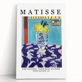 Black and white abstract design on a large stretched canvas, ideal for kitchen wall art or bedroom ambiance.