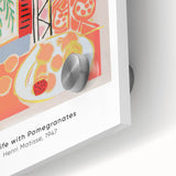 Large abstract wall art in mid-century modernist style, featuring bold shapes and colors on acrylic glass.