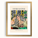 Textured abstract art print in earth tones on a framed canvas, suitable for bedroom decor.