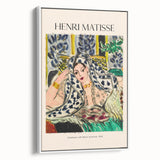 Framed canvas of a vintage landscape painting with muted earth tones, ideal for bedroom wall art.