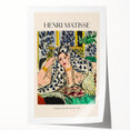 Rolled print of a Henri Matisse-inspired floral design in pastel colors, ideal for art wall dining room.