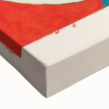 Large black and white landscape art painting on stretched canvas, featuring minimalist style, ideal for bedroom wall decor.