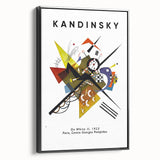 Framed canvas featuring a black and white abstract landscape, ideal for modern bedroom decor.