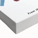 Large art featuring a black and white abstract landscape on stretched canvas, suitable for bedroom wall decor.