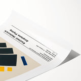 Extra large wall art featuring line art flowers in black on a white background, ideal for large living room wall decor.