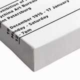 Large art featuring a black and white abstract landscape on stretched canvas, suitable for bedroom wall decor.