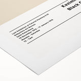 Art Deco poster featuring geometric shapes in black and white on rolled canvas.