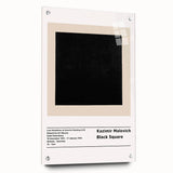 Large abstract wall art in bold primary colors on acrylic glass, suitable for bedroom or dining room decor.