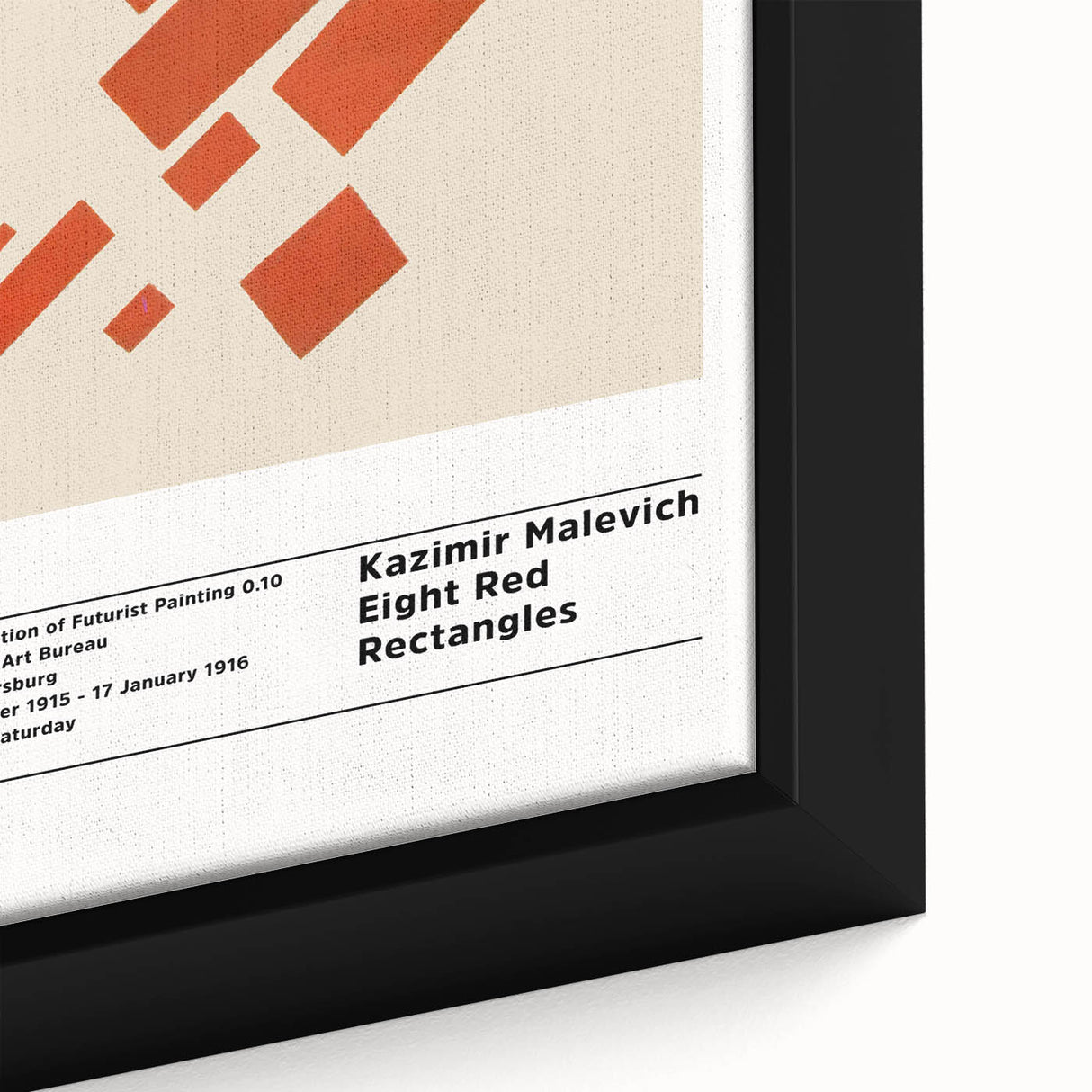 Extra large framed canvas featuring a textured, abstract design in black with colorful accents, ideal for living room decor.
