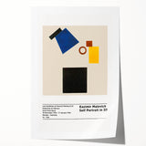 Extra large rolled print featuring a floral abstract design in vibrant colors, ideal for art wall dining room.