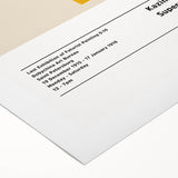 Art deco poster featuring geometric shapes in black and white on rolled canvas, suitable for dining room or bathroom.