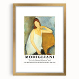 Extra large abstract art print featuring textured lines and shapes in muted earth tones on a gold-framed canvas.