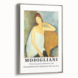 Framed canvas featuring a landscape art painting in colorful art style, ideal for enhancing a modern living room decor.