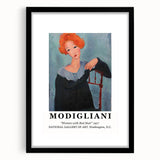 Extra large abstract art print featuring colorful, textured strokes on a black framed canvas, ideal for living room decor.