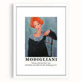 Abstract art print featuring neutral and earth tones on a white framed canvas, ideal for dining room decor.