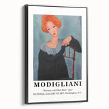 Black and white framed canvas featuring a vintage poster art landscape, ideal for bedroom wall decor.