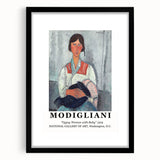 Extra large abstract art print featuring textured, colorful patterns on a black framed canvas, ideal for living room decor.