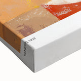 Large art depicting a black and white landscape on stretched canvas, suitable for bedroom wall placement.