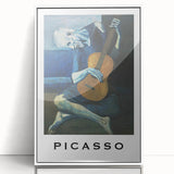 Art deco poster featuring a modern art wall decor in muted colors on a framed acrylic, ideal for nursery wall art.