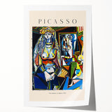 Extra large rolled print of abstract floral design in vibrant colors, ideal for art wall dining room or bathroom.