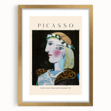 Extra large abstract art print featuring textured swirls and curves in muted earth tones, framed in gold.