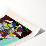 Extra large wall art featuring line art flowers in black and white on a rolled canvas, ideal for large living room decor.