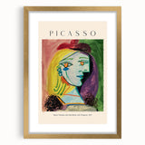 Extra large abstract art print on canvas featuring textured geometric shapes in gold and black, ideal for living room decor.