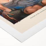 Art deco poster featuring a surreal Salvador Dali design in muted tones on rolled canvas.