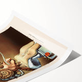 Extra large rolled print of line art flowers in monochrome, ideal for large living room wall art.