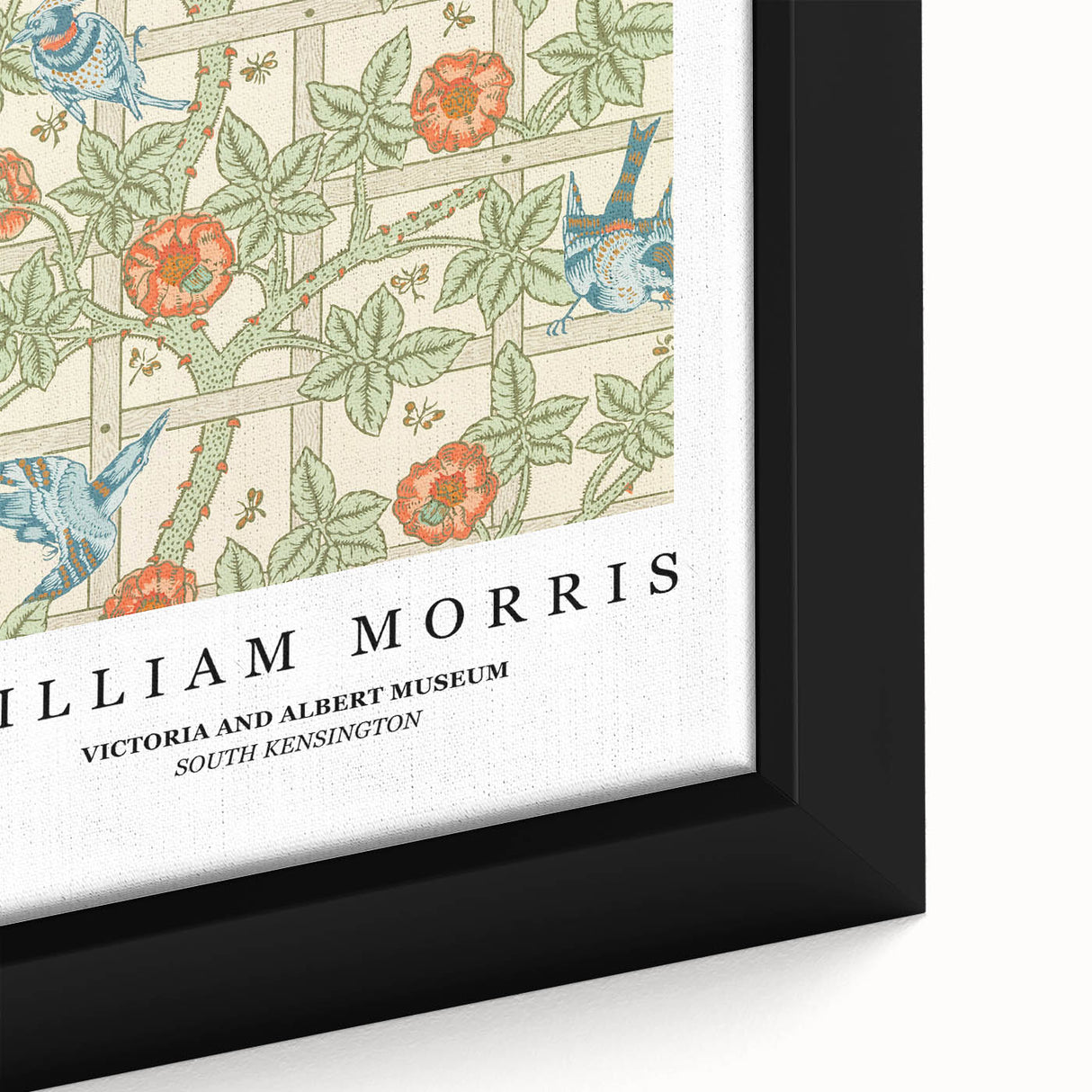 Extra large framed canvas featuring a black textured background with colorful, abstract patterns.