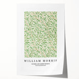 Floral design in muted earth tones on a rolled print, suitable for art wall dining room or classy bathroom.