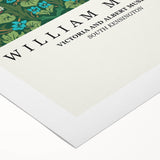 Art deco poster featuring geometric patterns in muted gold and navy, printed on rolled canvas.