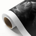 Colorful rolled canvas print showcasing a vibrant monkey and ape gorilla design, perfect for adding a playful touch to modern home decor. Ideal for wildlife art enthusiasts.