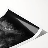 Vibrant wall art print featuring a colorful monkey and ape gorilla design, ideal for animal lovers, showcasing intricate details on premium quality paper.