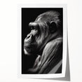 Colorful wall art featuring a playful monkey and a majestic gorilla design, printed on high-quality canvas, perfect for enhancing any modern decor. This vibrant artwork showcases intricate details and bold colors, ideal for animal lovers and art enthusiasts alike.