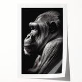 Colorful wall art featuring a playful monkey and a majestic gorilla design, printed on high-quality canvas, perfect for enhancing any modern decor. This vibrant artwork showcases intricate details and bold colors, ideal for animal lovers and art enthusiasts alike.