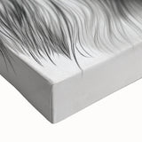 Close-up of a vibrant stretched canvas featuring a playful monkey and ape gorilla design, showcasing intricate details and bold colors that enhance any modern decor.