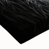 Close-up of a vibrant stretched canvas wall art featuring a playful monkey and majestic gorilla design, showcasing intricate details and rich colors ideal for animal-themed decor.